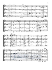 Saxophonquartett B-Dur Opus 109